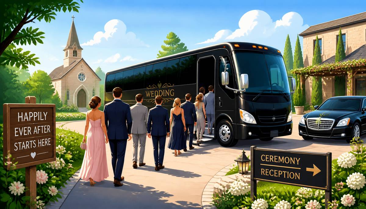 Wedding Day Wheels: Smooth Sailing for Your Guests