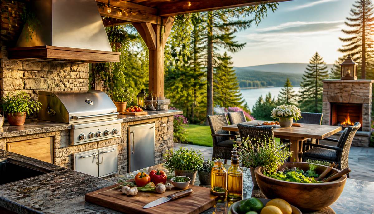 Capturing the Essence of Outdoor Kitchens Through the Lens
