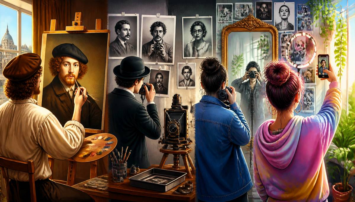 The Evolution of Self-Portraits: From Paintings to Selfies
