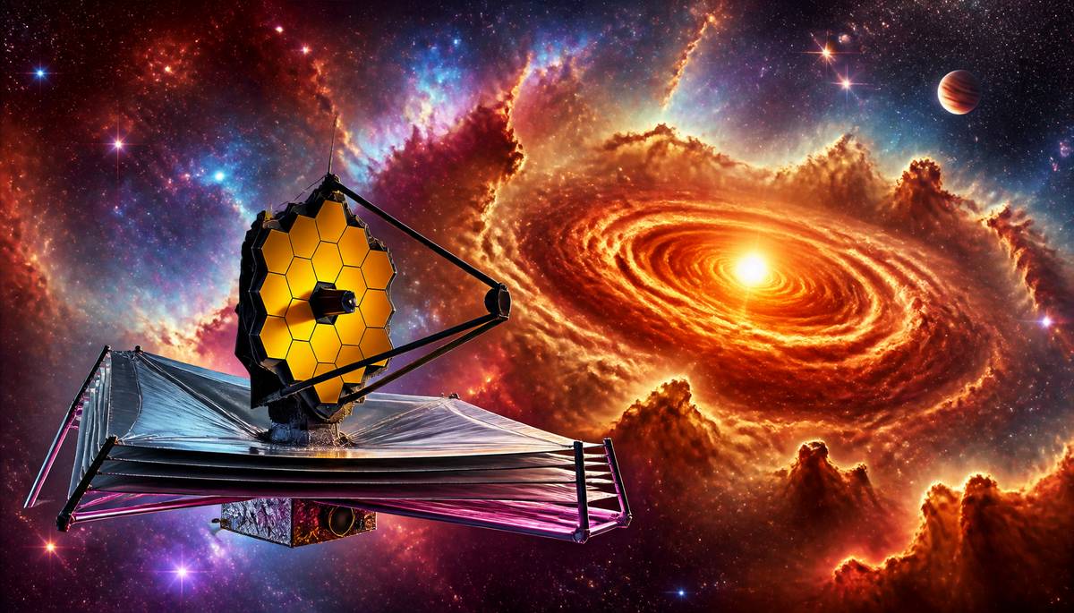 Webb Telescope Imagery: Glimpsing Our Suns Infantile Analog
