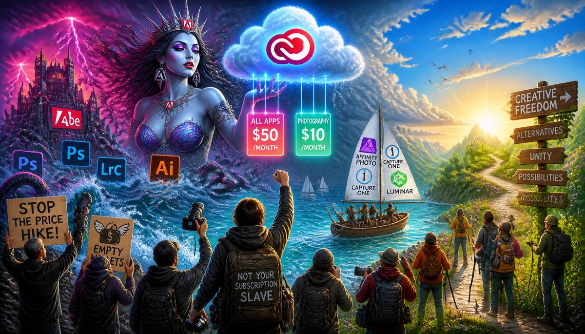 Adobes Creative Cloud Pricing: Impact on Professional Photographers