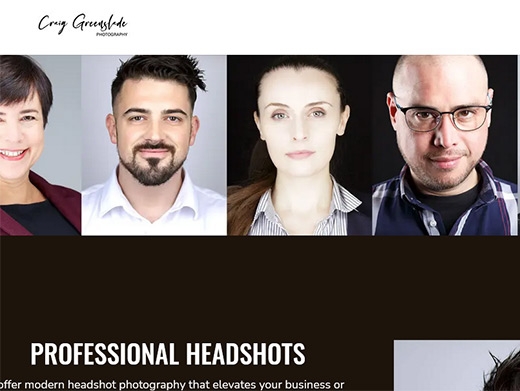 https://theheadshotpro.co.uk/ website